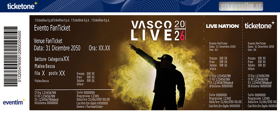 Vasco Rossi Ticketone codice sconto