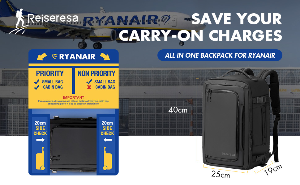 Zaino da viaggio Ryanair 