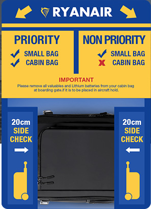 Zaino da viaggio Ryanair 